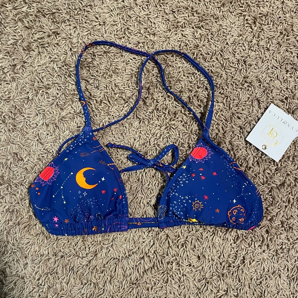 Moon & Stars Bikini Top